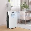 HOMCOM 12000 BTU Portable Air Conditioner for Rooms Up to 550 Sq. Ft., 3-in-1 AC Unit with Dehumidifier, Cooling Fan, Remote, 24H Timer On/Off