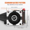 VEVOR Pressure Washer Pump, 3/4" Shaft Horizontal Triplex Plunger, 3700 PSI, 2.5 GPM, Replacement Power Washer Pumps Kit, Parts Washer Pump