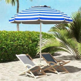 Outdoor beach umbrella (Color: As Picture)